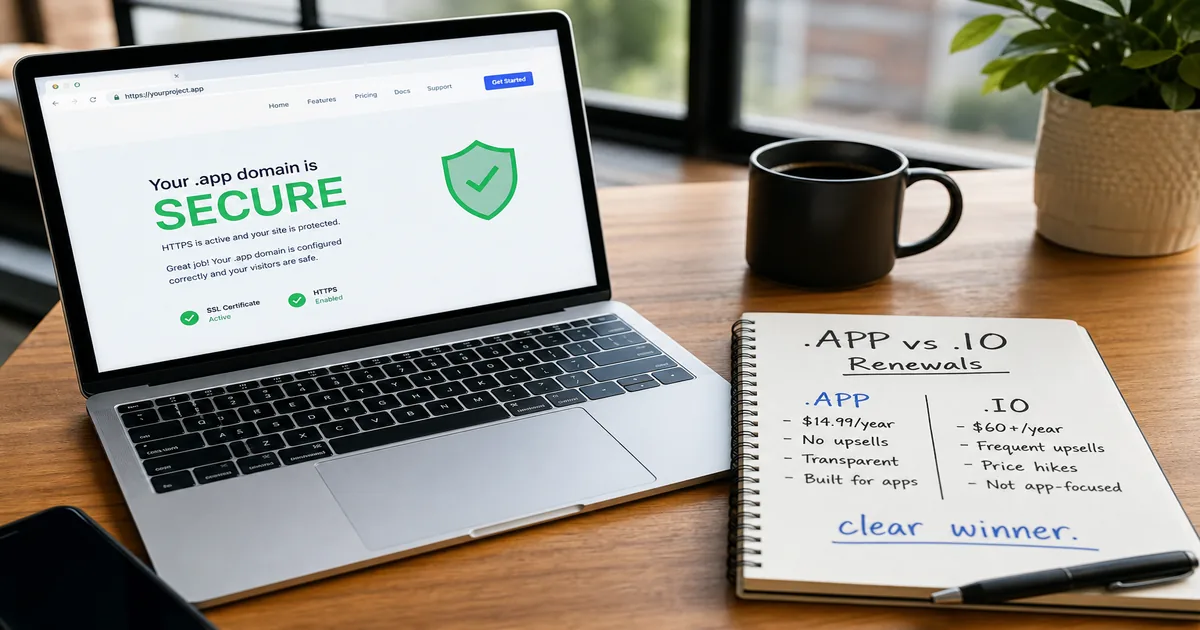 AI Domains in 2026: Why .app Still Beats Most Alternatives