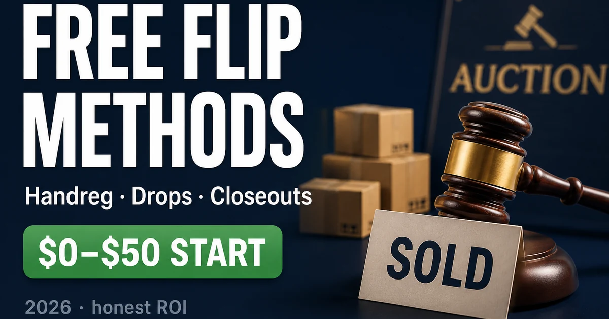 Domain Flipping Free & Low-Cost Methods (2026)