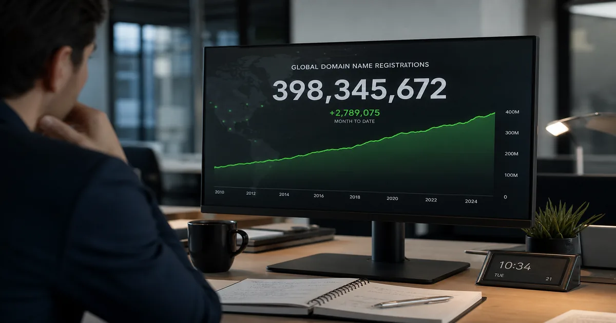 Domain Registrations Pass 400 Million: What It Means for Investors
