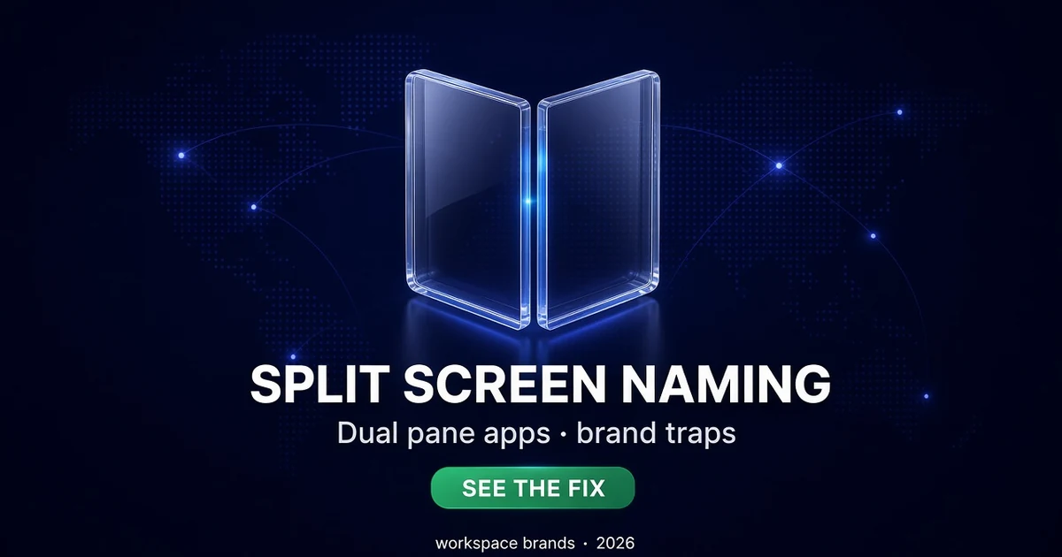 Naming Dual-Pane and Split-Screen Workspace Apps (2026)