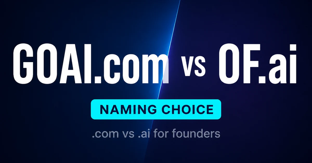 GOAI.com vs OF.ai: How Founders Should Choose