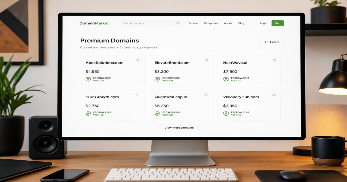 How to Build a Domain Marketplace That Sells in 2026