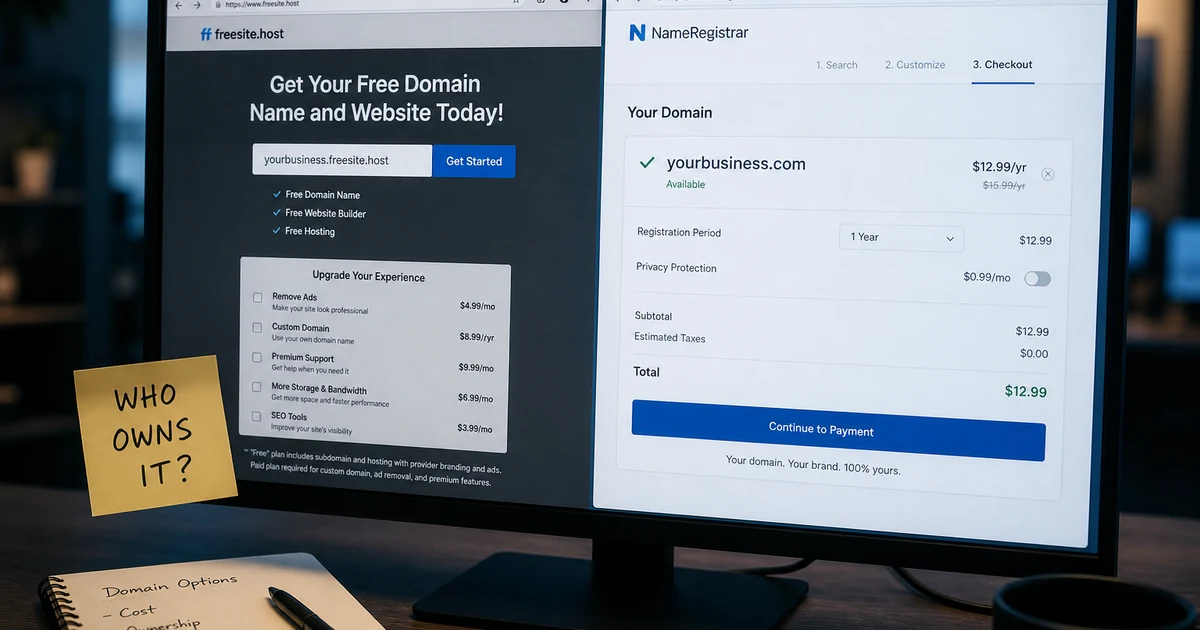 How to Get a Free Domain Name in 2026 (Working Methods)