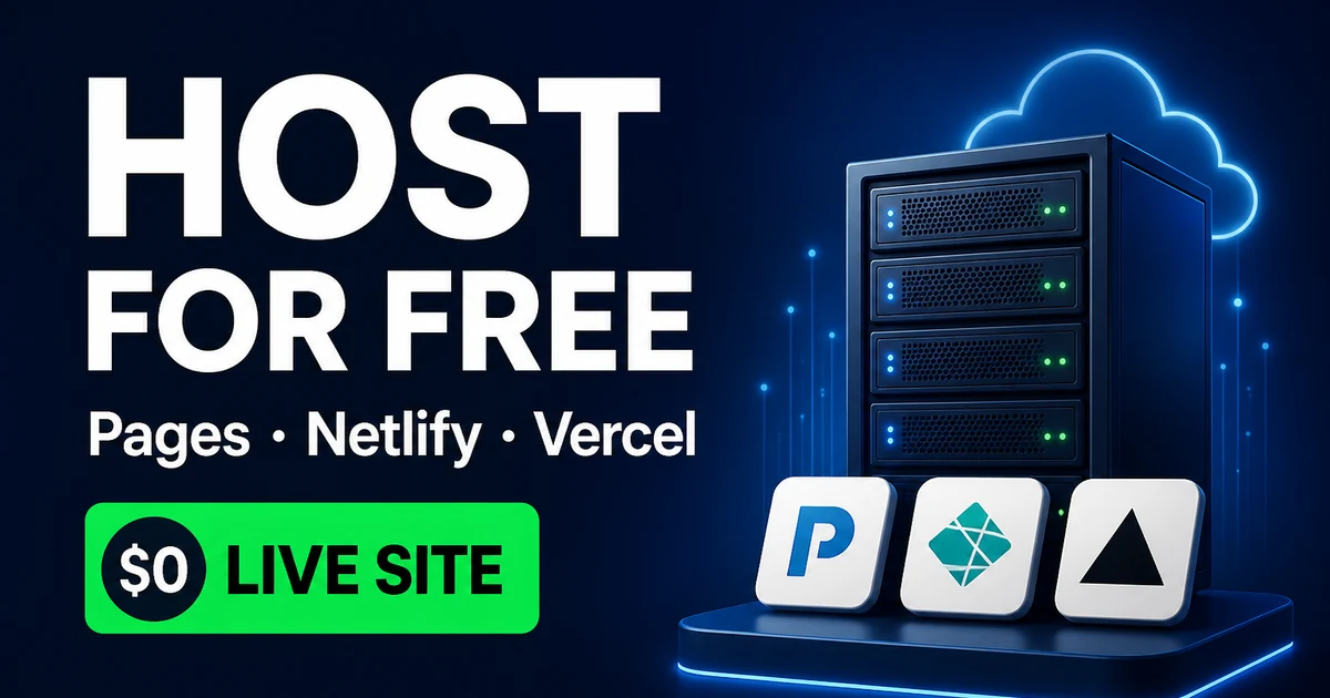 How to Host a Website for Free in 2026