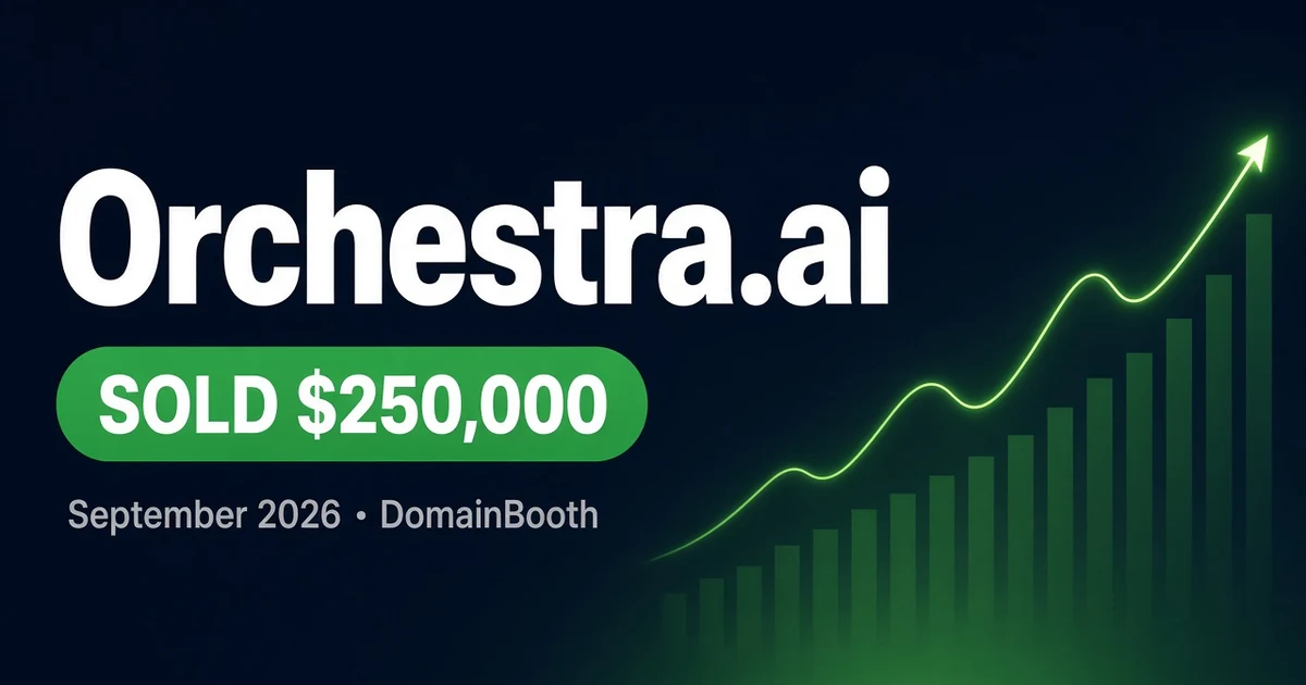 Orchestra.ai $250K Sale Lessons for .ai Investors