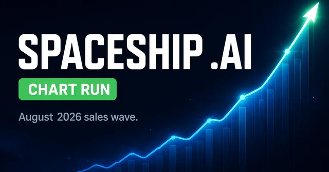 Spaceship's .AI Chart Run in August 2026