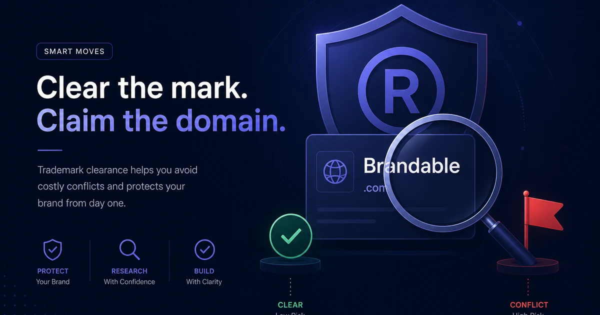 Trademark Clearance Before You Buy a Brandable