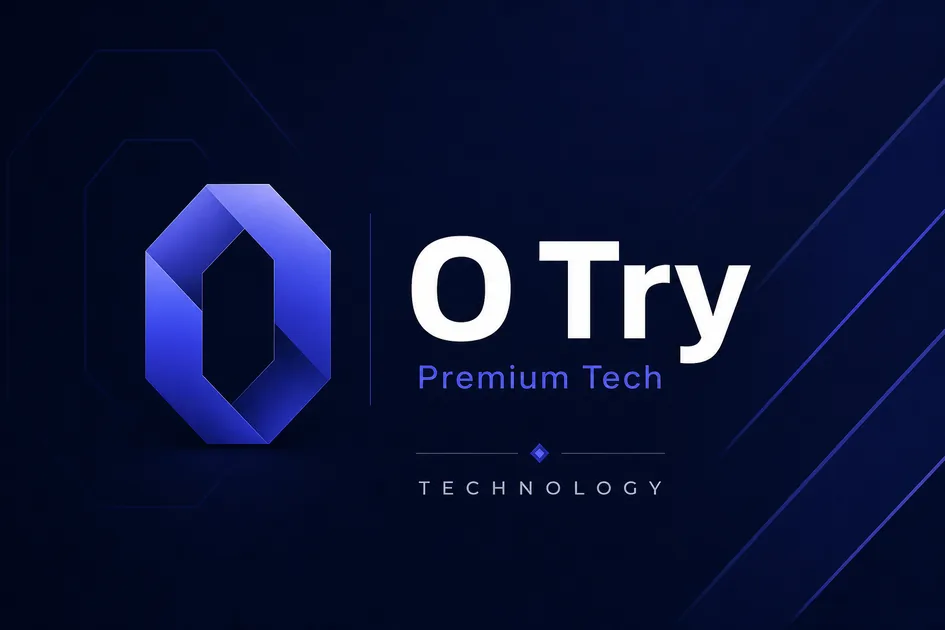0Try.com premium brand identity - Cybersecurity domain for sale