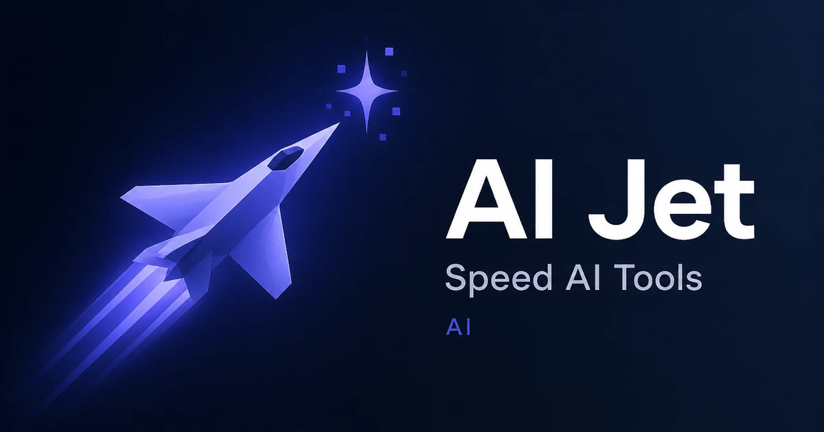 AiJet.app premium brand identity — also known as AiJet, Ai Jet, AiJet.app