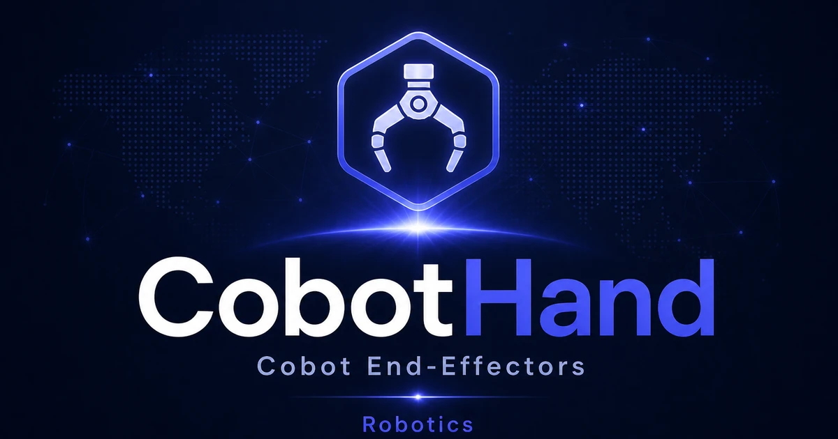 CobotHand.com premium brand identity — also known as CobotHand, Cobot Hand, CobotHand.com