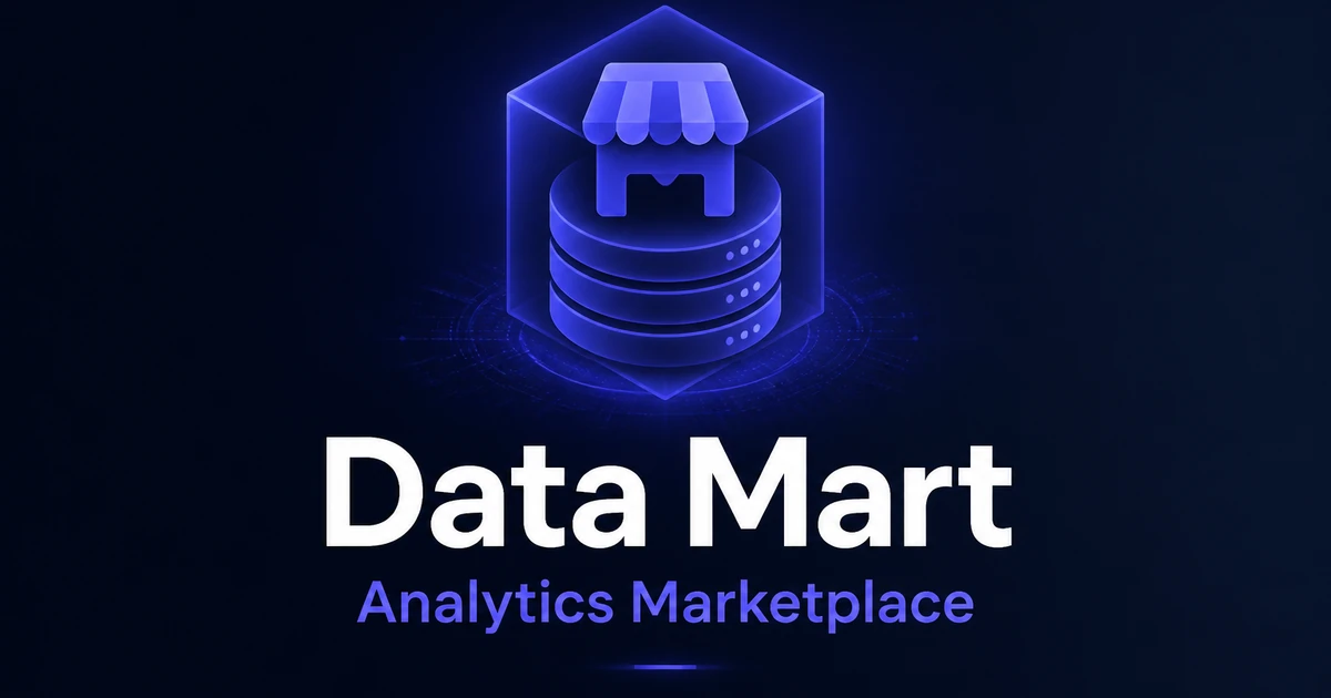 DataMart.app premium brand identity — also known as DataMart, Data Mart, DataMart.app