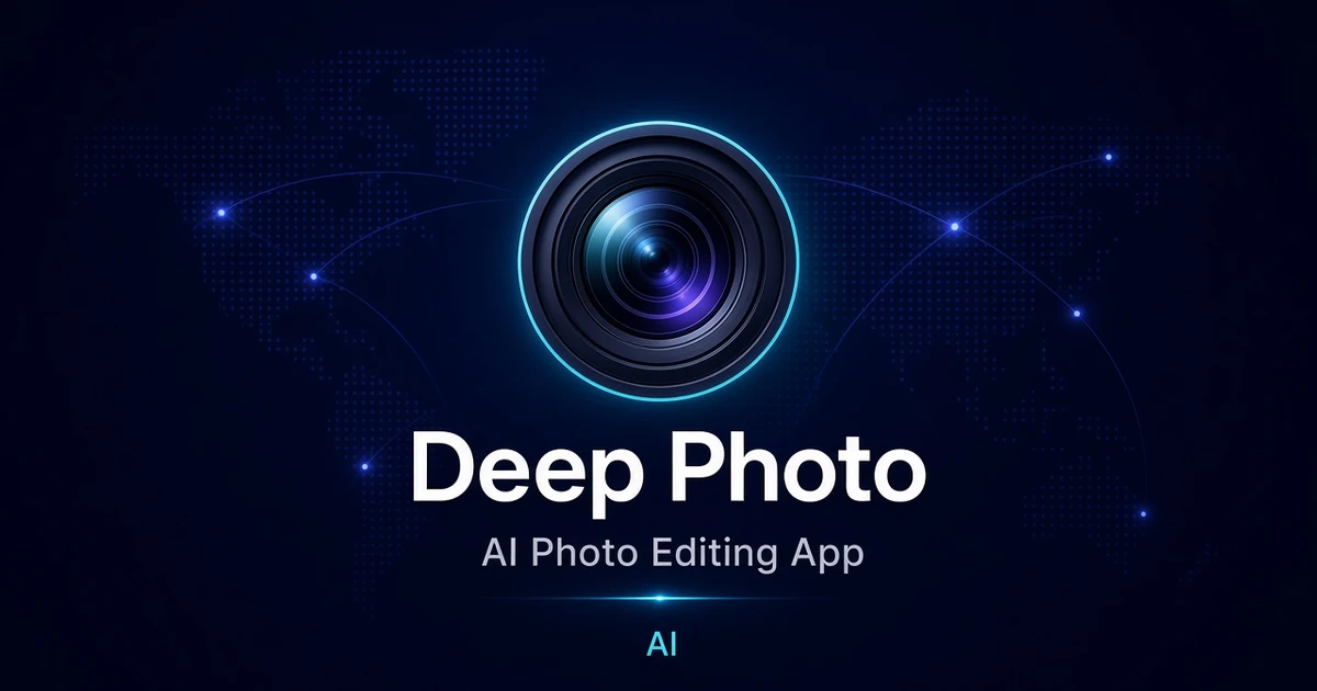 DeepPhoto.app premium brand identity — also known as DeepPhoto, Deep Photo, DeepPhoto.app