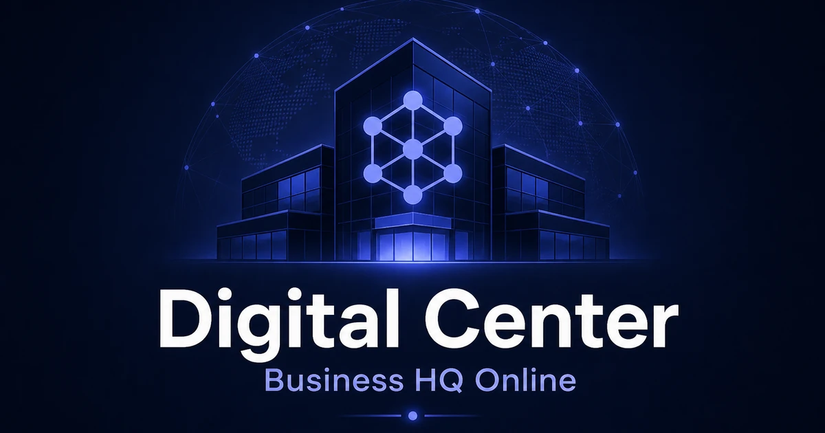 DigitalCenter.app premium brand identity — also known as DigitalCenter, Digital Center, DigitalCenter.app