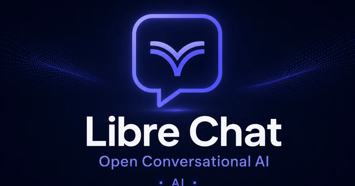LibreChat.app premium brand identity - AI domain for sale