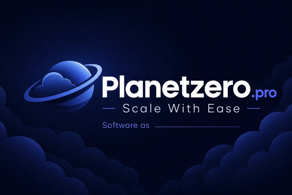 PlanetZero.pro premium brand identity - SaaS domain for sale