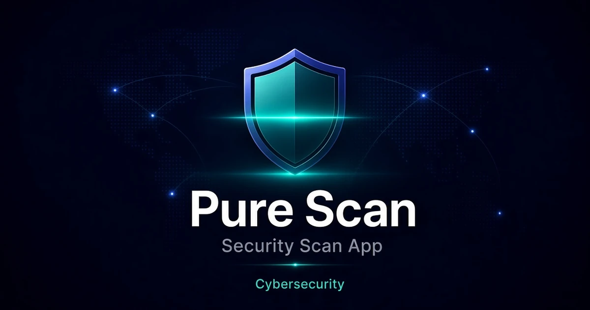 PureScan.app premium brand identity — also known as PureScan, Pure Scan, PureScan.app