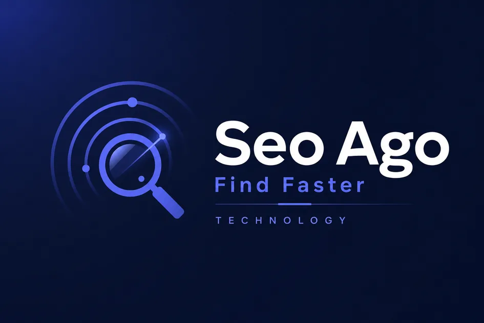 SeoAgo.com premium brand identity — also known as SeoAgo, Seo Ago, SeoAgo.com