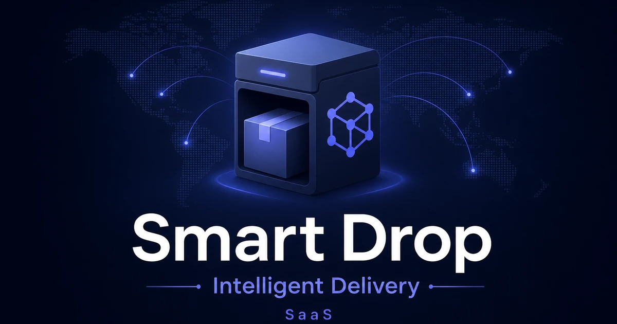 SmartDrop.app premium brand identity — also known as SmartDrop, Smart Drop, SmartDrop.app