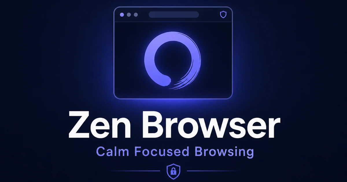 ZenBrowser.app premium brand identity — also known as ZenBrowser, Zen Browser, ZenBrowser.app