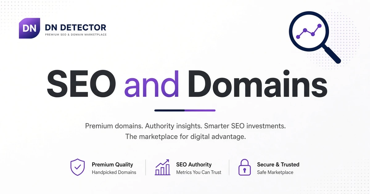SEO and domain strategy on DN Detector